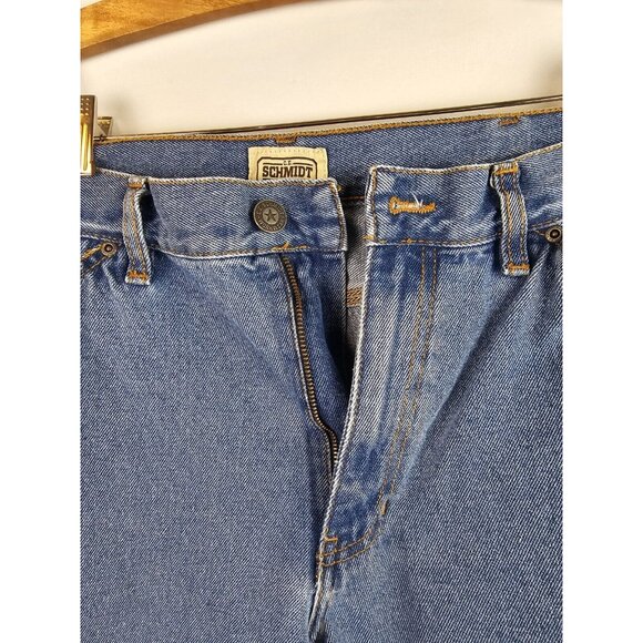 C.E. Schmidt Workwear Men's Jeans Size 38 x 32 Straight Leg Denim Jean Pants - Picture 3 of 10